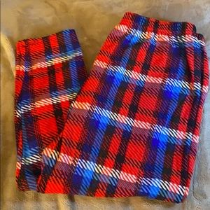 Leggings soft red white and blue